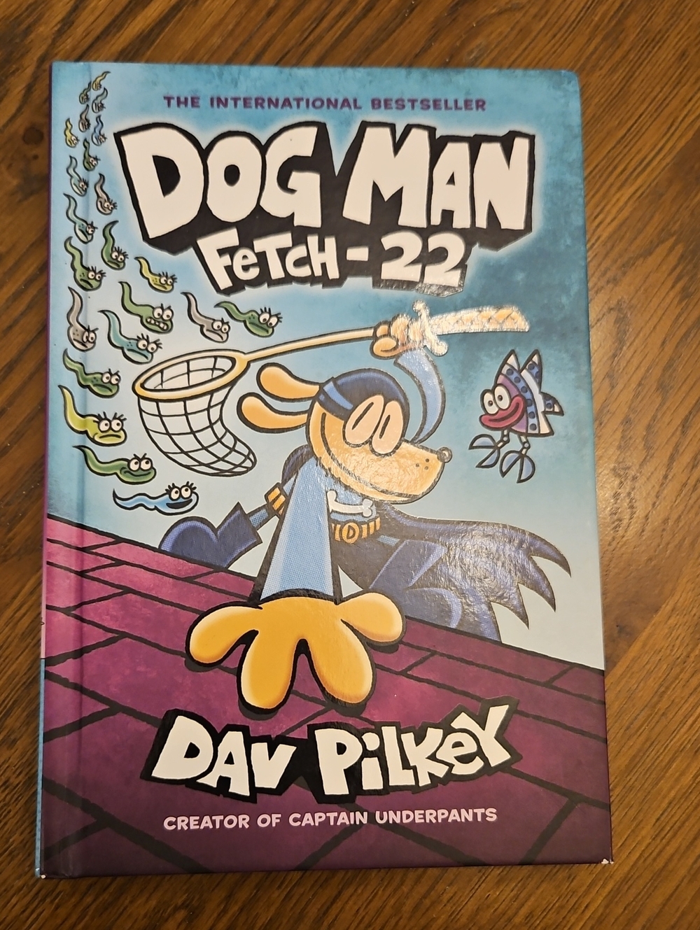 Scholastic Dog Man: Fetch-22 Hardcover Kids Book